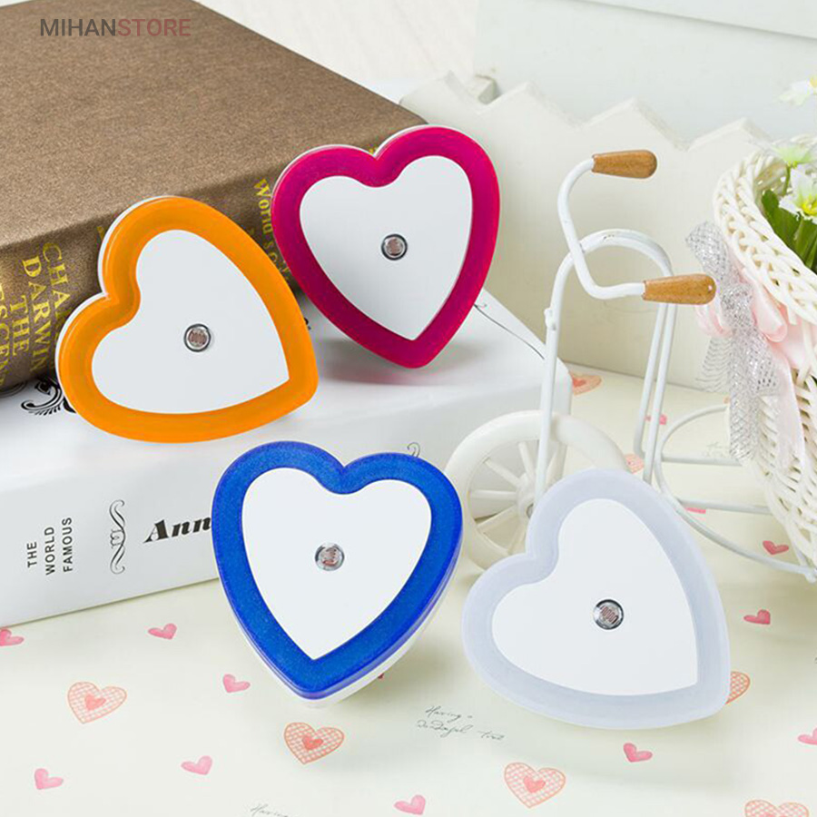 چراغ خواب سنسور دار Heart