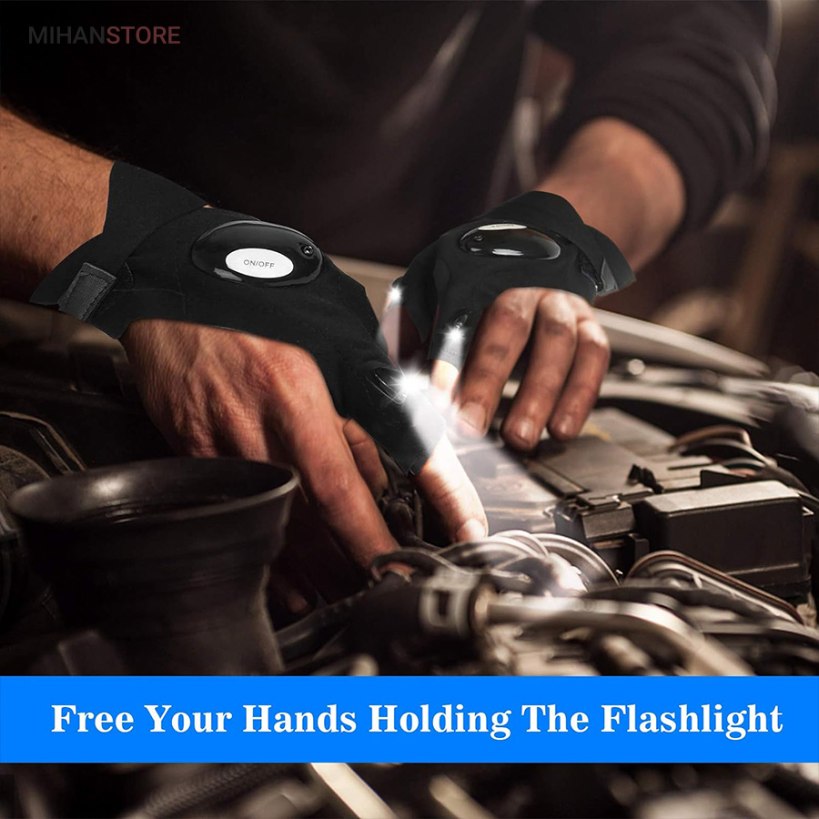 دستکش چراغ دار Glove light